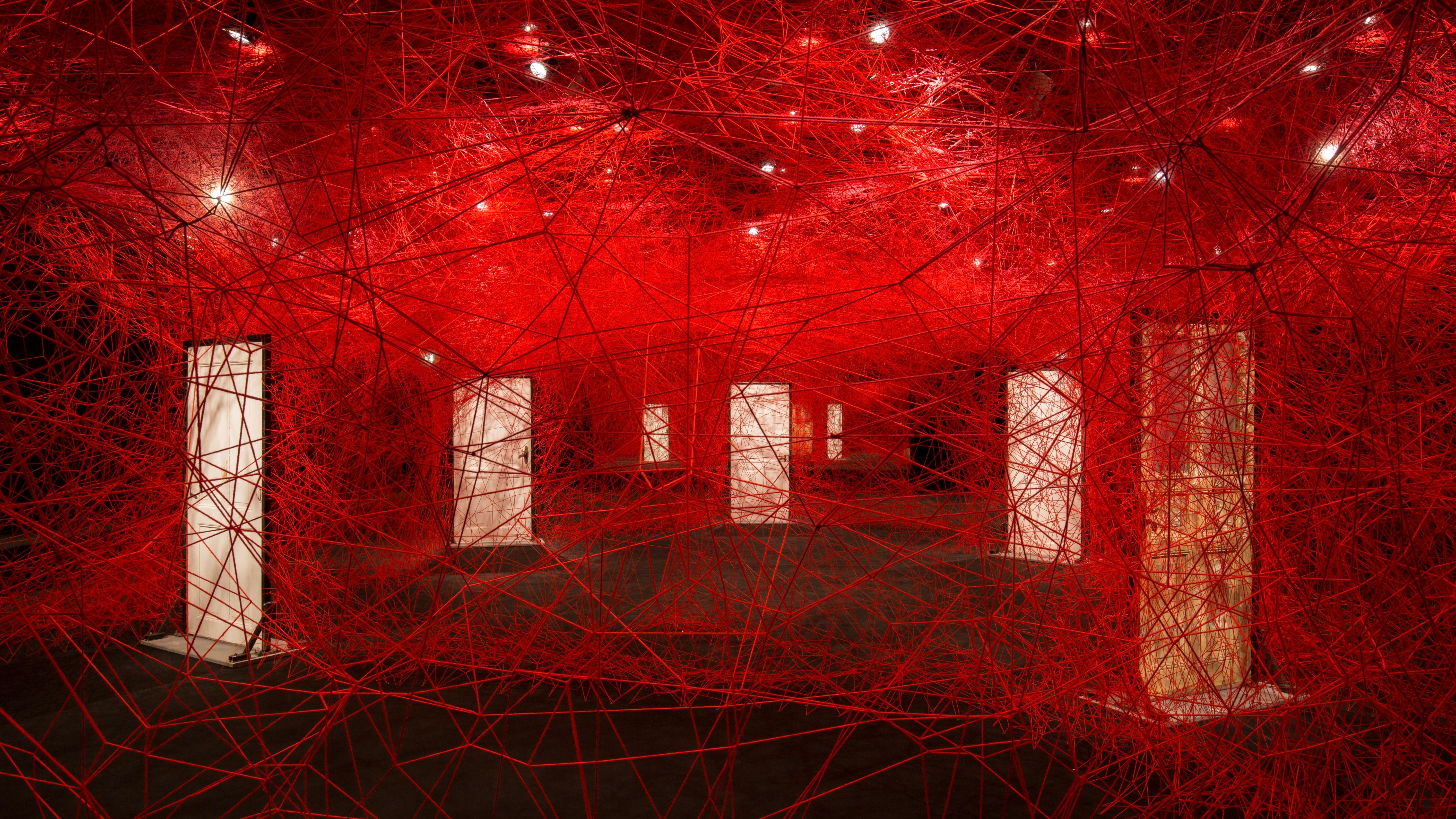 Chiharu Shiota interview by Creative Director Francesca Melchior for SHOT Magazine Issue 17. The Locked Room Installation